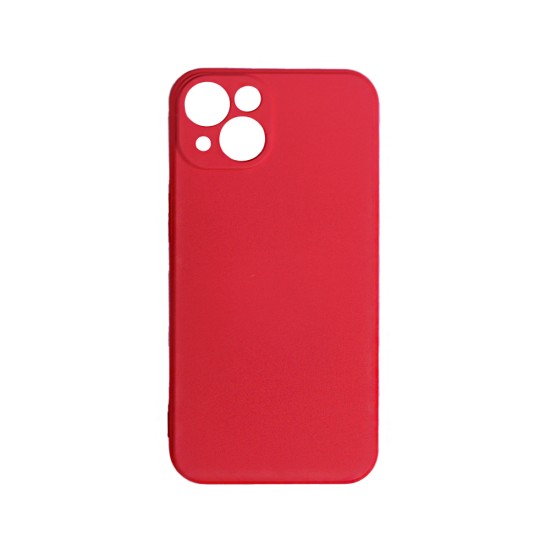 Capa de Silicone Mole para Apple iPhone 13 Vermelho